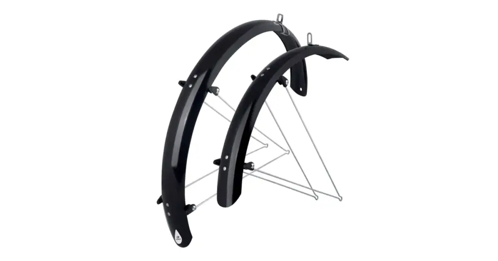 Cenově Výhodný Blatníky FORCE 58 Aluflex 26" + vzpěry, černé