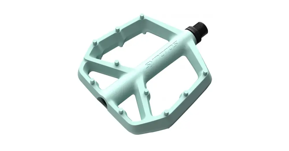 Vysoce Kvalitní SYNCROS Flat Pedals Squamish III Large surf spray blue