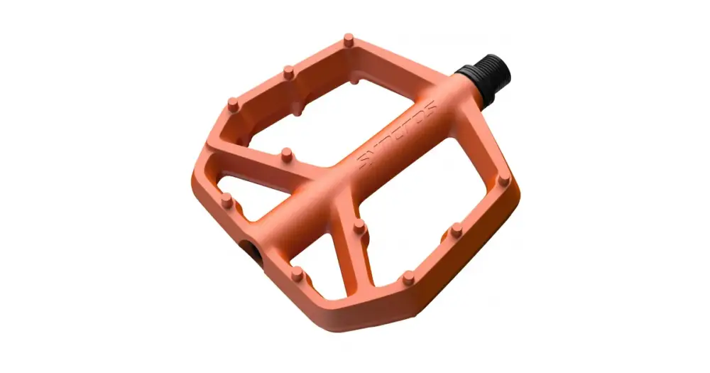 SYNCROS Flat Pedals Squamish III Large fire orange Nejlepší Volba