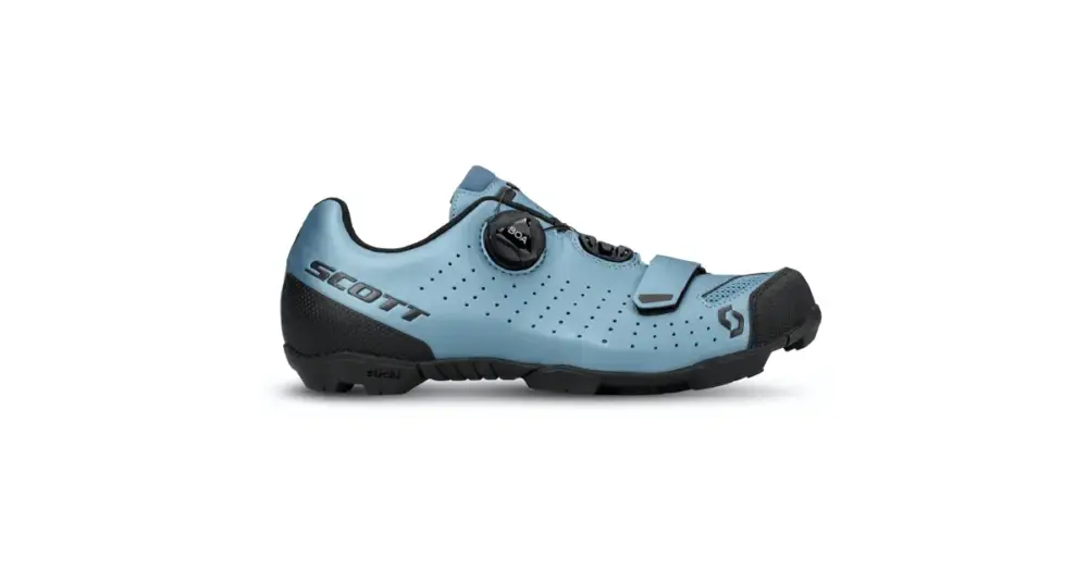 Dámská cyklistická obuv SCOTT Mtb Comp BOA® Lady Metallic Blue/Black Časově Omezené