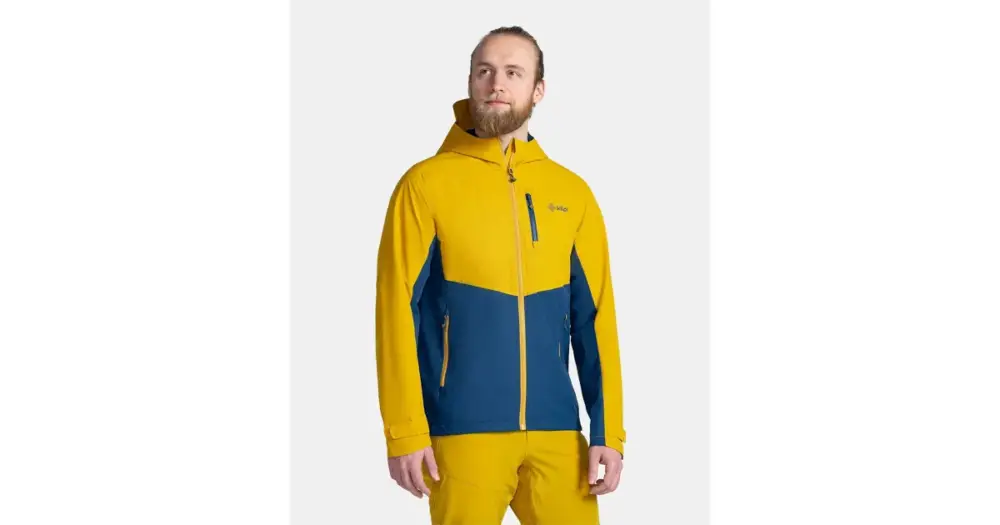 Finální Výprodej Pánská outdoorová bunda Kilpi SONNA-M Zlatá