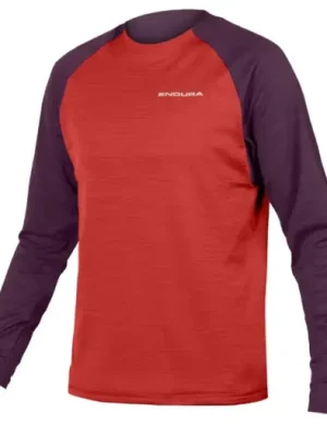 Aktuální Endura Dres Singletrack Fleece Lilek