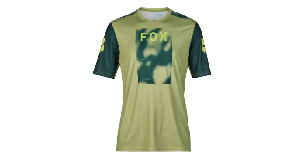 Zlevněný Pánský dres Fox Ranger Ss Race Taunt Pale Green