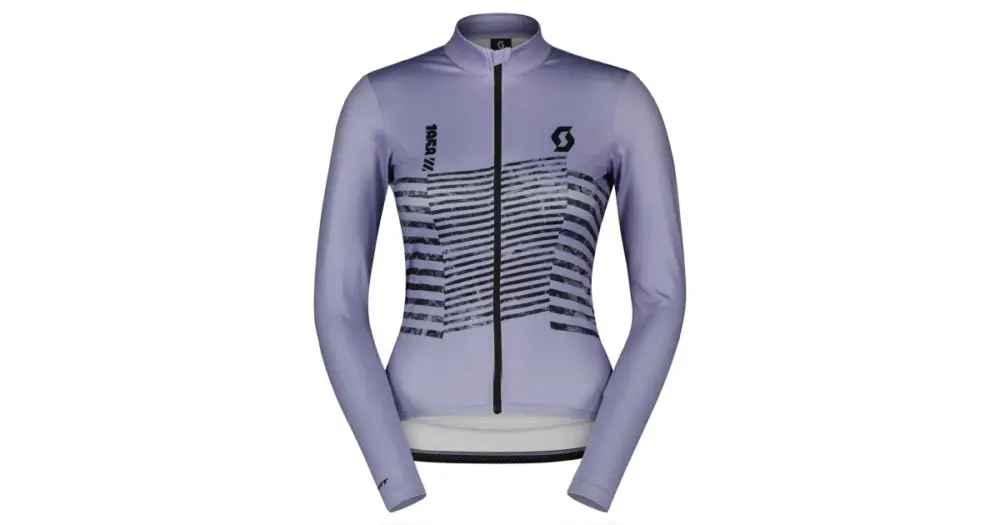Sleva SCOTT W's RC Team Warm Graphics LS Heather Purple