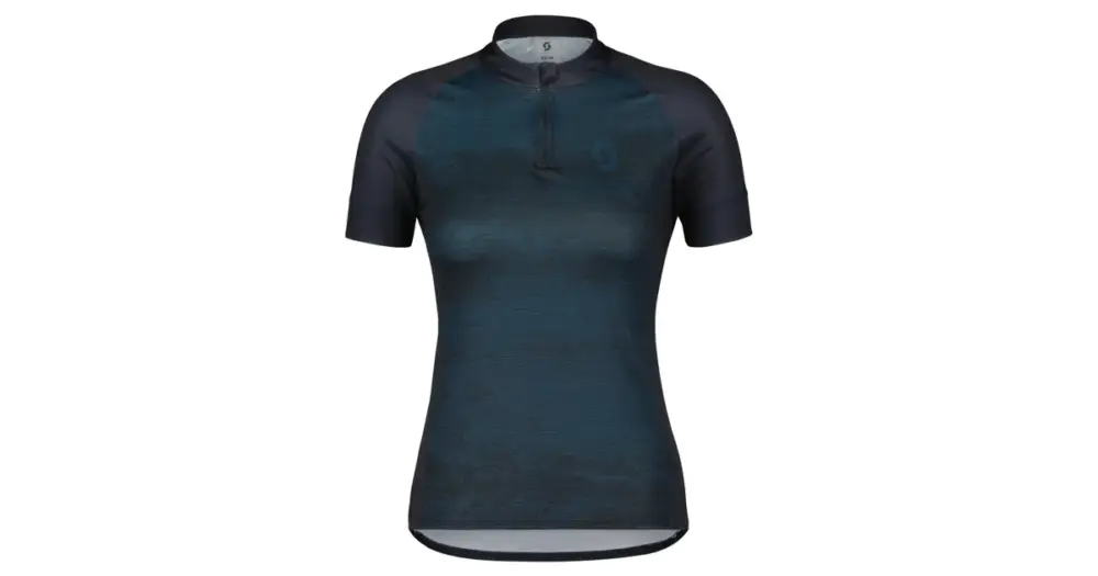 Sezónní Sleva Dámský cyklistický dres SCOTT Endurance 30 kr. rukáv Dark Blue/Metal Blue