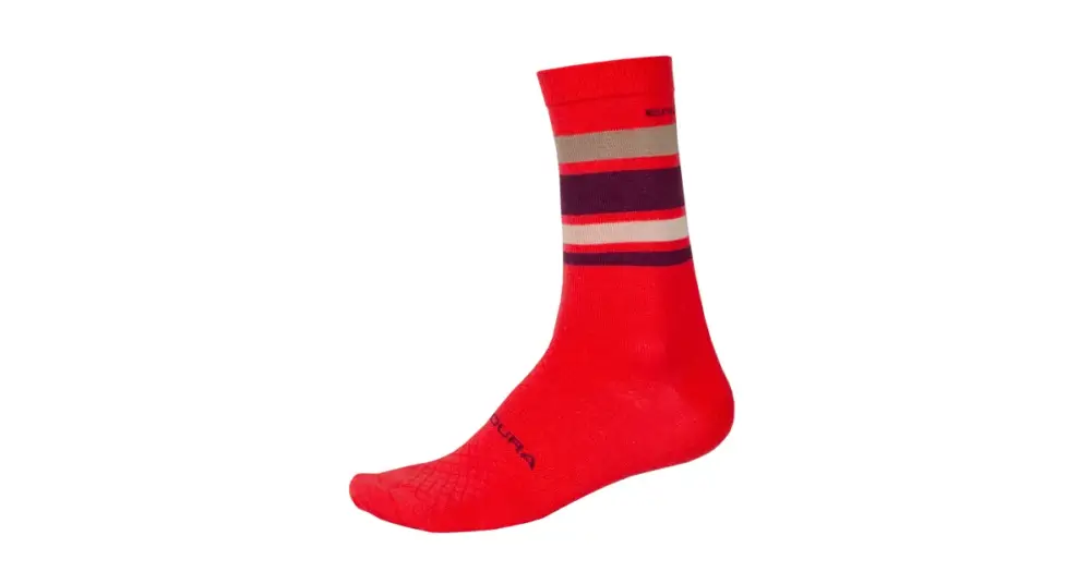 Ihned K Objednání Endura ponožky Merino Stripe Granátové Jablko