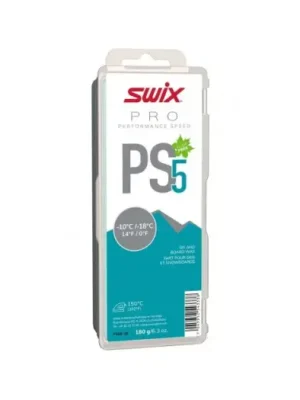 Vosk SWIX PS05-18 Pure speed 180g -10/-18°C tyrkys Akční Cena