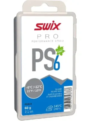 Vosk SWIX PS06-6 Pure speed 60g -6/-12°C Finální Výprodej