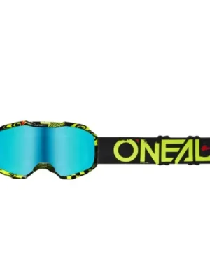 O´Neal dětské brýle B-10 ATTACK Black/Fluo Radium Blue Cenová Bomba