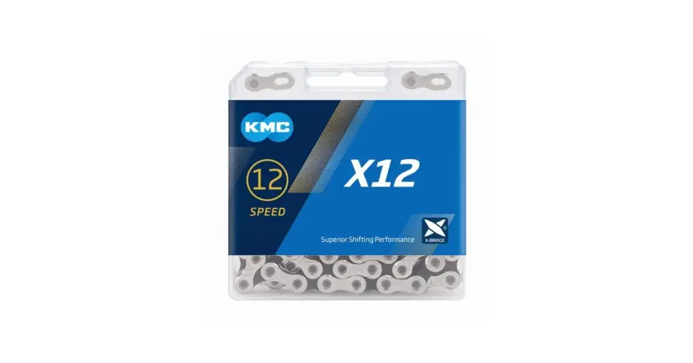 Omezená Nabídka ŘETĚZ KMC X12 STŘÍBRNO/ČERNÝ BOX