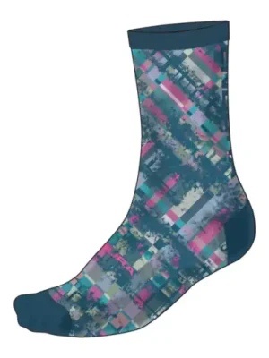 Vysoce Kvalitní Endura ponožky Patchwork LTD Print Barra Blue
