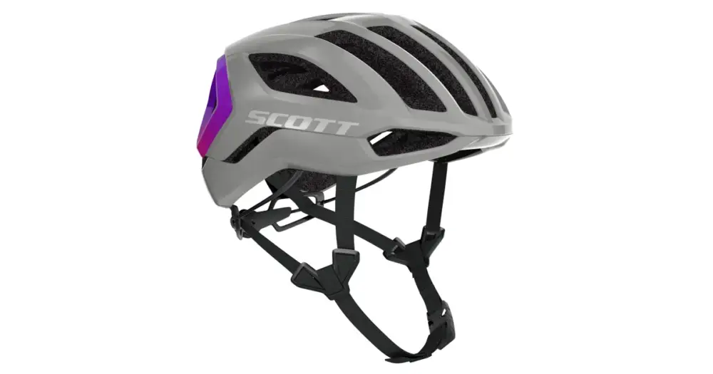 Značkový Cyklistická helma SCOTT Centric PLUS (CE) Narwal Grey/Fade Purple