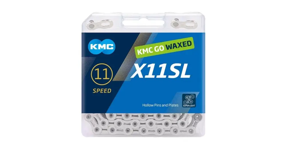 Expresní Doručení ŘETĚZ KMC X11 SL STŘÍBRNÝ WAXED BOX