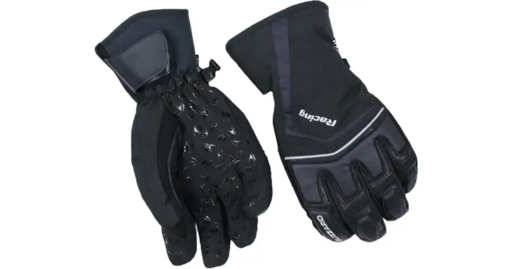 Lyžařské rukavice BLIZZARD Racing ski gloves, black/silver Akce