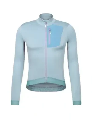 Cyklodres ISADORE Alternative Eco Fleece Long Sleeve Jersey Slate - vel. M Sezónní Sleva