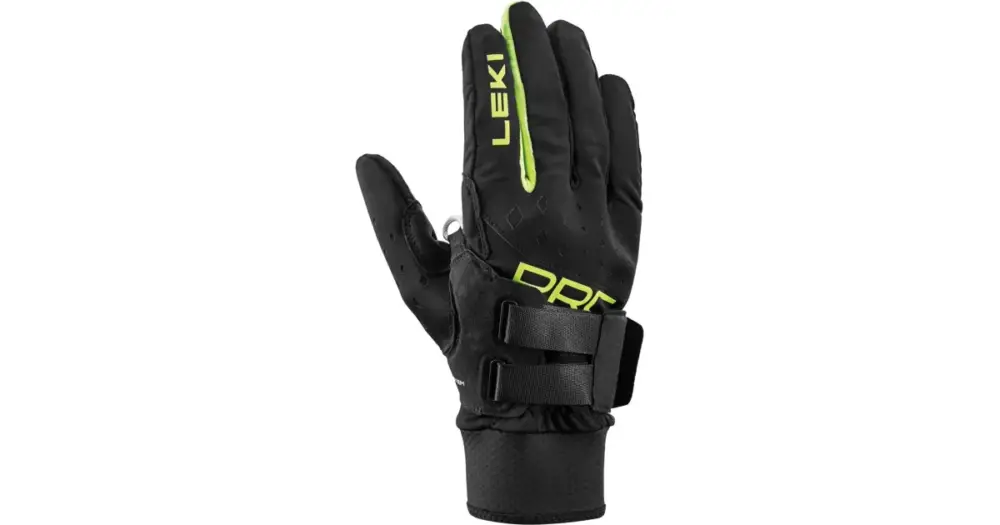 Omezená Nabídka Rukavice LEKI PRC Shark, black-neon yellow