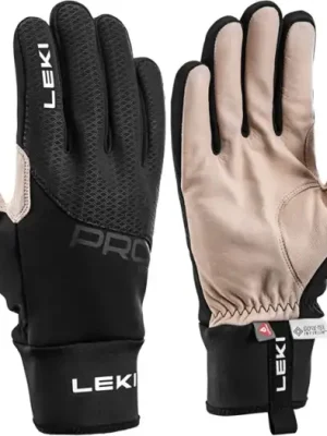 Dokud Zásoby Vydrží Rukavice LEKI PRC Premium Black/Sand