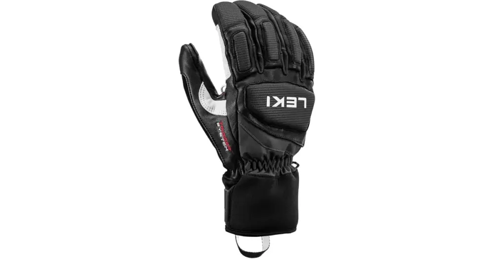 Rukavice LEKI Griffin Pro 3D, black-white Must-Have