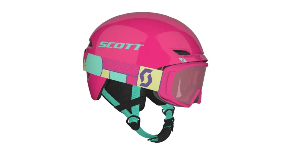 SCOTT Combo Keeper 2 + JR Witty Mint Green/Neon Pink Speciální Cena
