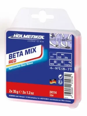 Holmenkol Betamix RED A/N, -4°~-14°C, 2x35g Jen Po Omezenou Doba
