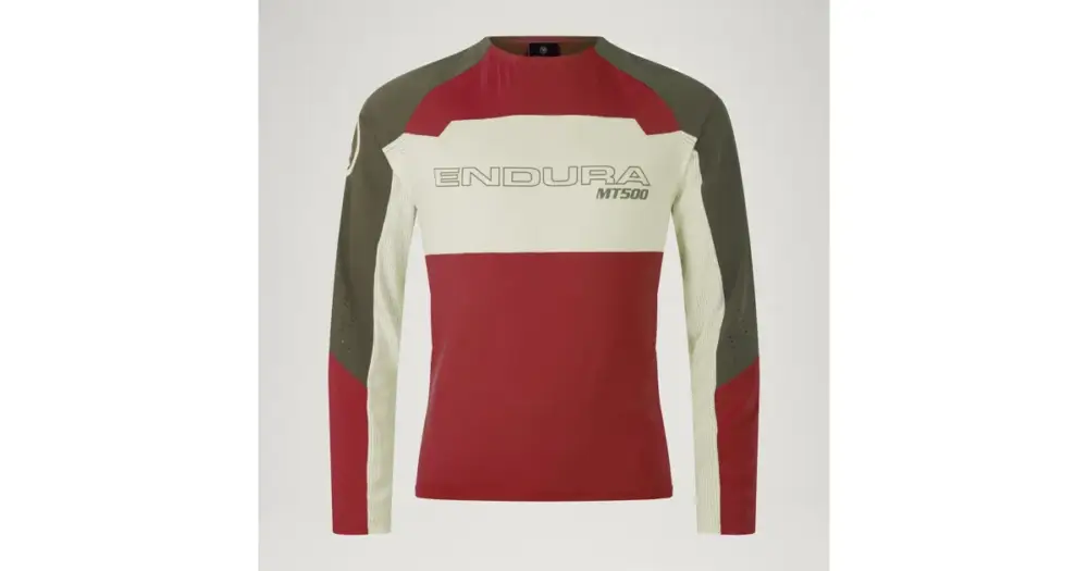 Originální Endura dres MT500 Burner Lite s dlouhým rukávem Brick