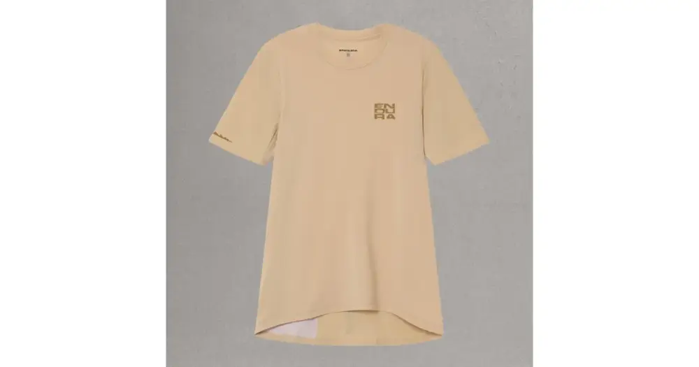 Endura dámský dres s krátkým rukávem Alltrack Ride Tech Tee Sand Výprodej