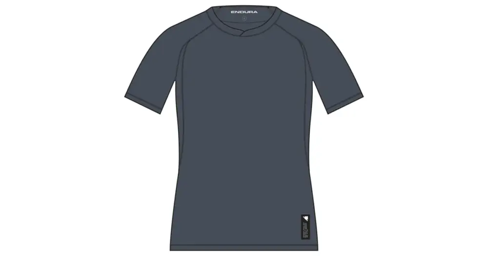 Aktuální Endura dámské technické triko s krátkým rukávem Alltrack Roam Tech Tee Carbon Grey