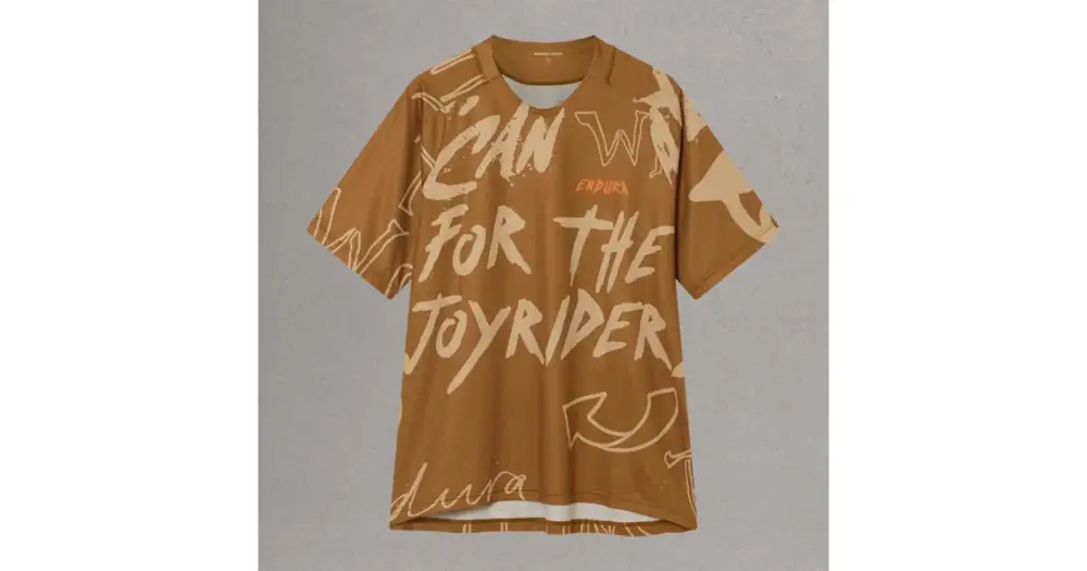 Endura dres s krátkým rukávem Singletrack Print Tee Bronzová Sleva