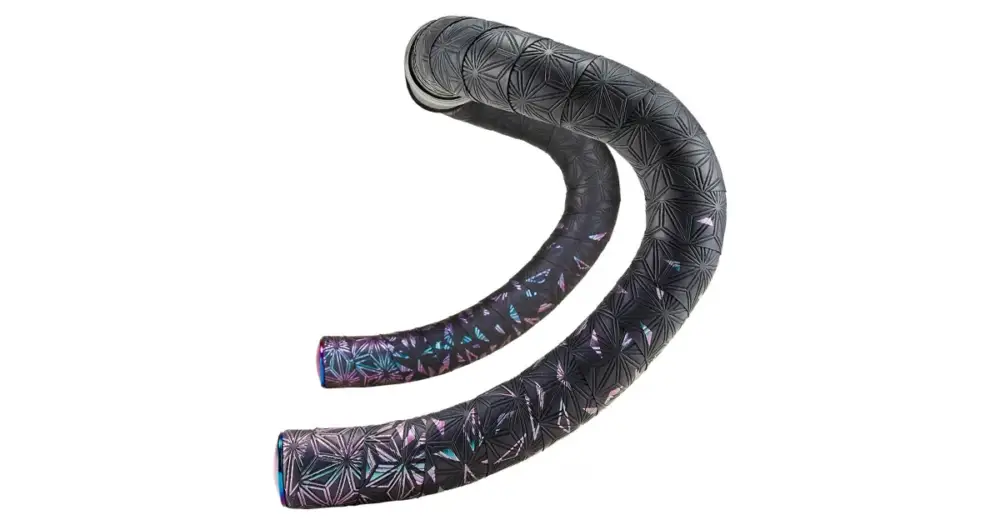 Omotávka na řídítka Supacaz Sticky Kush Star Fade Oil Slick Značkový
