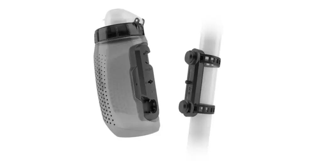 Láhev na kolo Fidlock s magnetickým držákem Uni Base, tmavá velikost 450ml Finální Výprodej