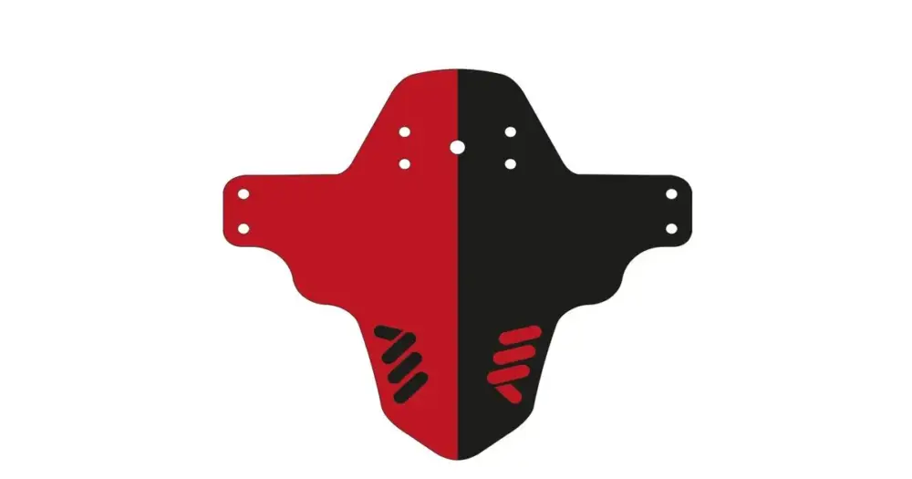 AMS Mud blatníček - Red / Black Levný
