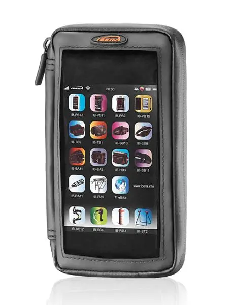 Časově Omezené Pouzdro s peněženkou pro Smartphone 5 - 5.8" na představec IBERA IB-PB23