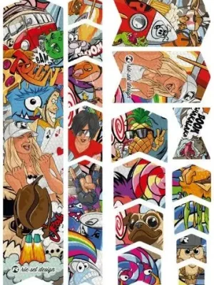Fólie na rám Rie:sel TAPE 3000 stickerbomb eyecatcher Levný