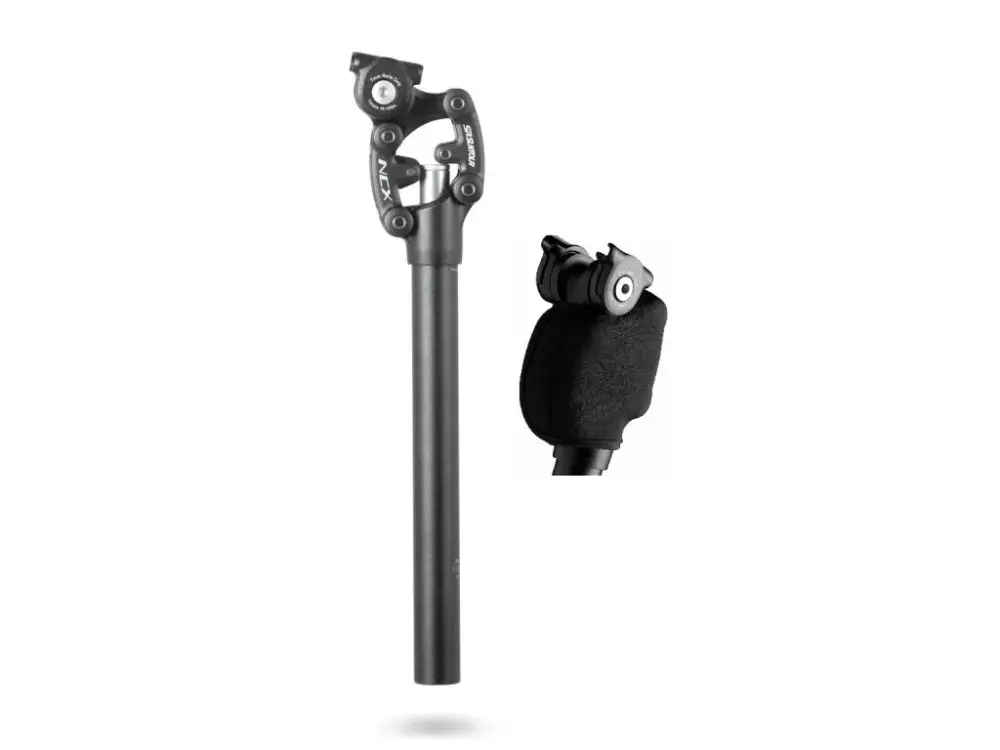 Vrácení Zdarma Odpružená sedlovka Suntour NCX SP17 včetně neoprenového návleku30,9 mm / 350 mm50 mm zdvih