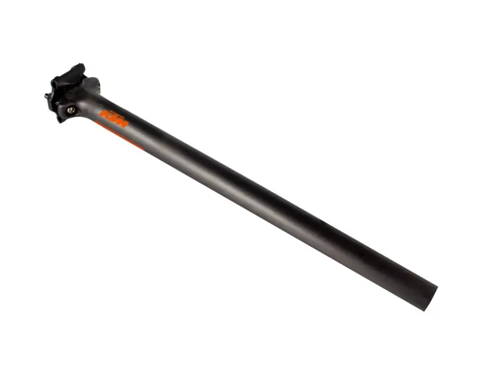 Sedlovka KTM Prime Carbon 27,2 mmCarbon | Flex Zero DU | 27,2 mm | 195 g | 350 mm | Glossy/Matt | 2026 Top Prodej