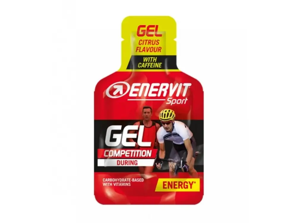 ENERVIT SPORT GEL Citrus + Caffeine 25 ml / 20 g Výhodná Nabídka