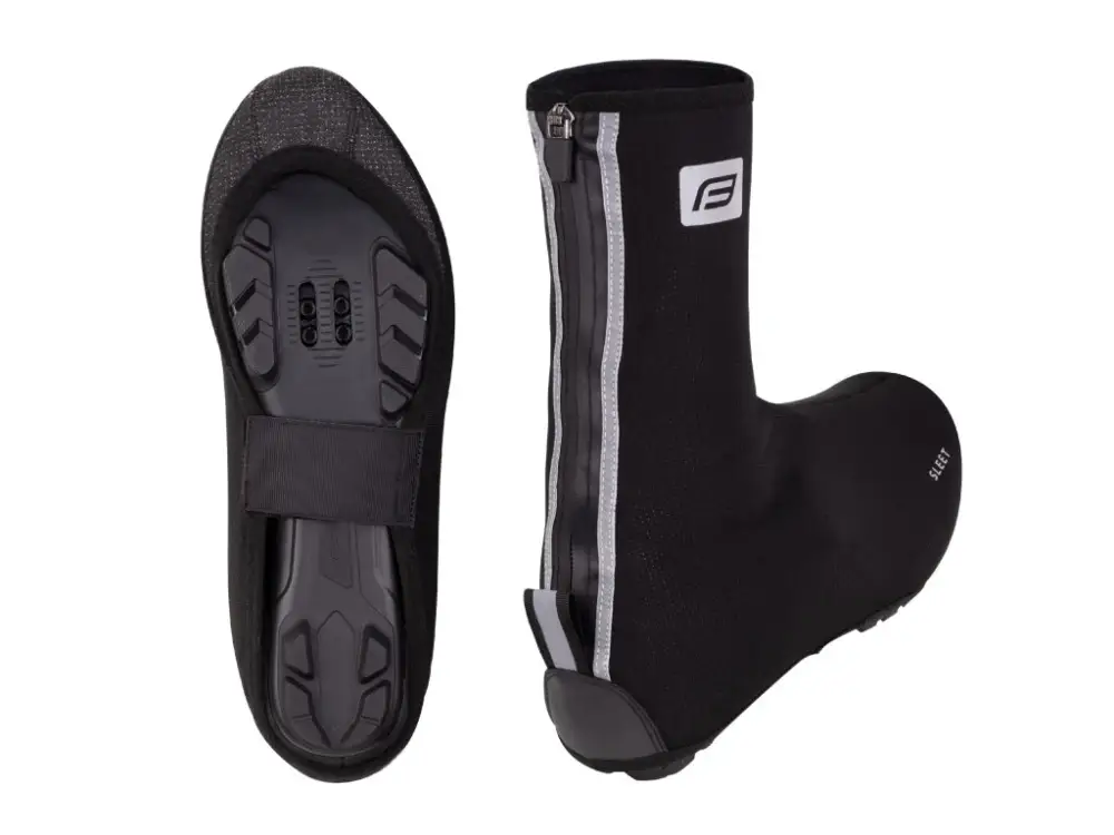Akce Návleky na boty FORCE SLEET MTBvoděodolné, zateplené, MTB, reflexní prvky