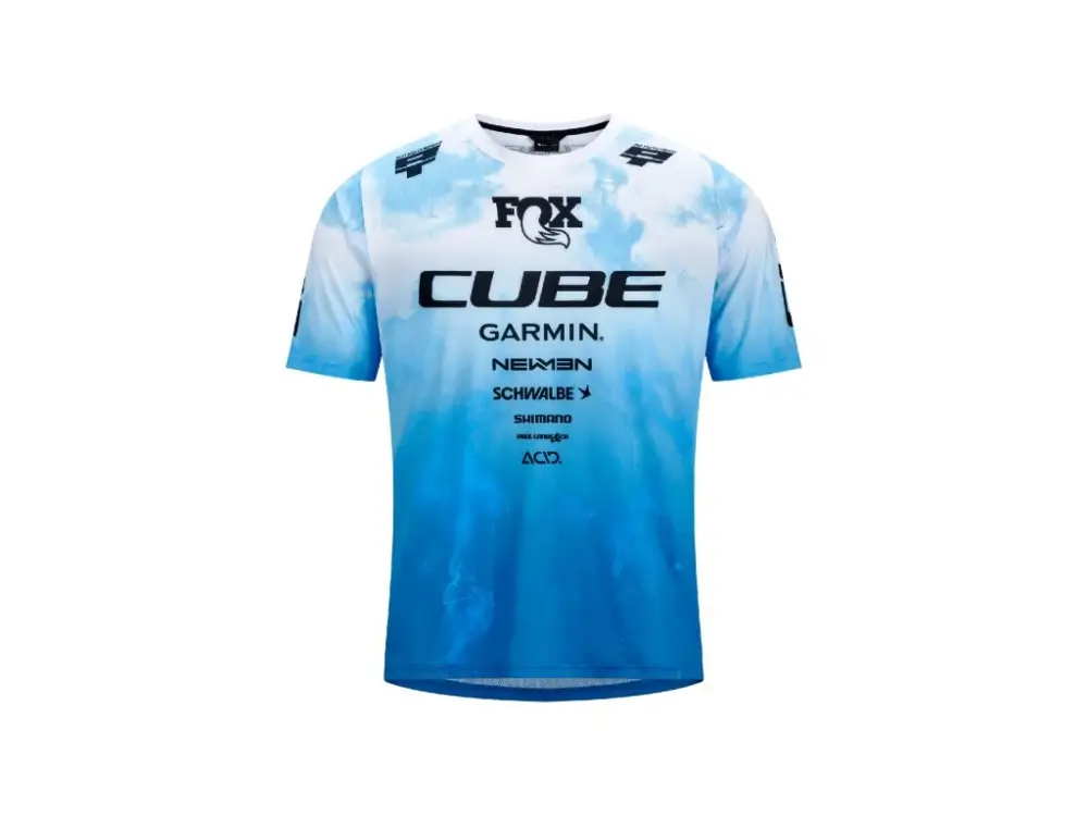 Dres s krátkým rukávem CUBE MTB Jersey X Actionteam S/S Sezónní Sleva
