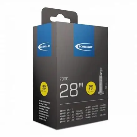 Levný Schwalbe duše 28" SV17 50mm 28/47-622/630 galuskový ventilek