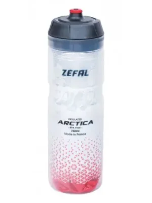 Zefal lahev Arctica 75 new stříbrná-červená Omezená Nabídka