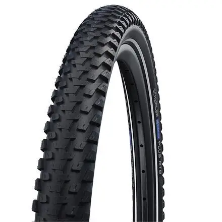 Nejlepší Volba Schwalbe Marathon Plus MTB 27.5x2.35 SmartDualGuard černá+reflexní pruh