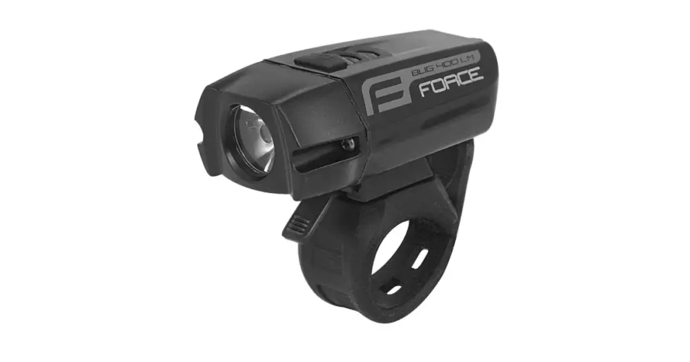 FORCE - přední světlo BUG-400 USB černé Doprava Zdarma