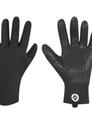 FORCE - rukavice neoprén RAINY, černé M Poslední Šance
