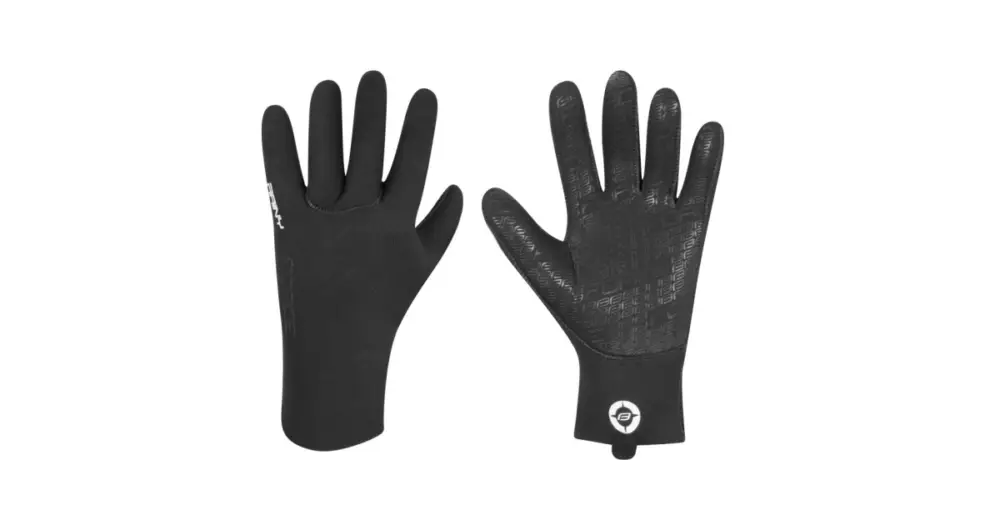 FORCE - rukavice neoprén RAINY, černé M Poslední Šance