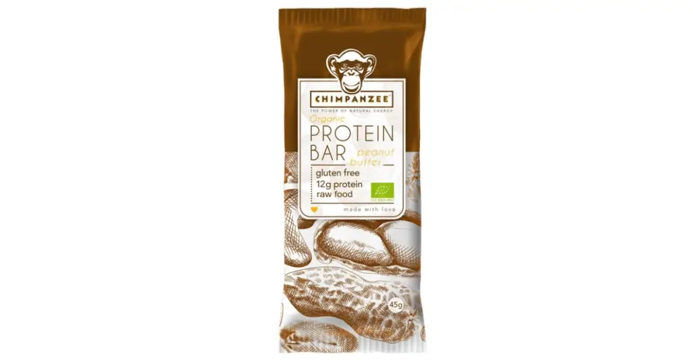 CHIMPANZEE - Bio Protein Bar Peanut Butter 45g Speciální Cena