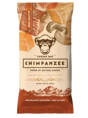 CHIMPANZEE -ENERGY BAR Cashew Caramel 55g Jen Po Omezenou Doba