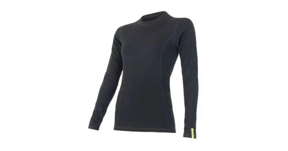 Oblíbený SENSOR - dámské triko MERINO DF černá XL