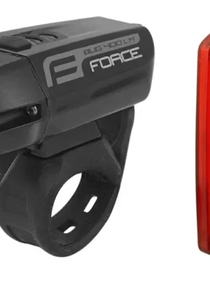 Aktuální FORCE - sada světel Glare USB přední + zadní