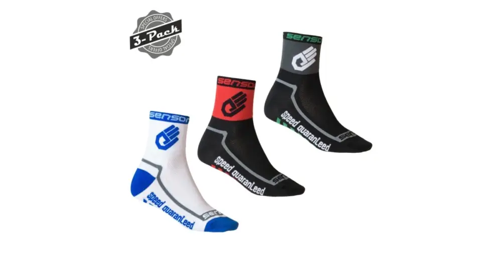 SENSOR - ponožky 3PACK RACE LITE HAND Super Cena
