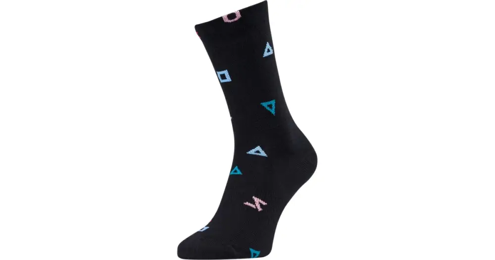 Finální Výprodej SILVINI - ponožky cyklistické DOGANA black-turquoise 36-38